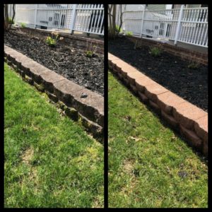 plymouth meeting retaining wall cleaning